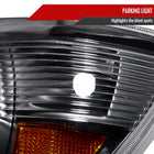 2005-2011 Toyota Tacoma Factory Style Headlights (Matte Black Housing / Clear Lens)