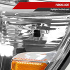 2012-2015 Toyota Tacoma Factory Style Headlights (Chrome Housing / Clear Lens)