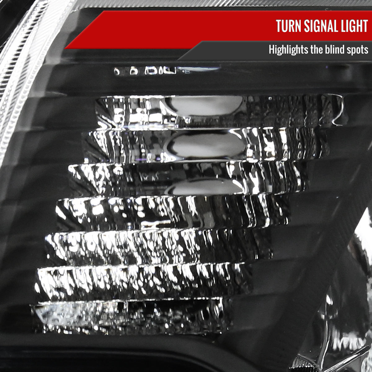 2012-2015 Toyota Tacoma Factory Style Headlights w/ Amber Reflectors (Matte Black Housing / Clear Lens)