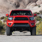 2012-2015 Toyota Tacoma Factory Style Headlights w/ Amber Reflectors (Matte Black Housing / Clear Lens)
