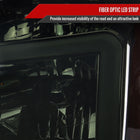 2004-2015 Nissan Titan / 2004-2007 Armada LED Bar Factory Headlights (Chrome Housing/Smoke Lens)