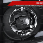 2004-2015 Nissan Titan / 2004-2007 Armada LED Bar Factory Headlights (Matte Black Housing / Clear Lens)