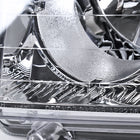 2004-2015 Nissan Titan / 2004-2007 Armada Factory Style Headlights w/ Amber Reflectors (Chrome Housing / Clear Lens)