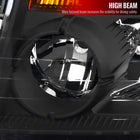 2004-2015 Nissan Titan / 2004-2007 Armada Factory Style Headlights w/ Amber Reflectors (Matte Black Housing / Clear Lens)