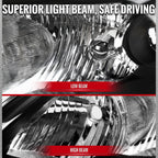 2009-2014 Toyota Matrix Factory Style Replacement Headlights (Matte Black Housing/Clear Lens)