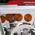 2007-2013 Toyota Tundra / 2008-2017 Sequoia LED Tube Factory Style Headlights with LED Turn Signal (Chrome Housing / Clear Lens)