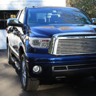2007-2013 Toyota Tundra / 2008-2017 Sequoia LED Tube Factory Style Headlights with LED Turn Signal (Chrome Housing / Clear Lens)