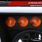2007-2013 Toyota Tundra / 2008-2017 Sequoia LED Tube Factory Style Headlights with LED Turn Signal (Matte Black Housing / Clear Lens)
