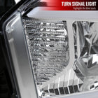 2014-2021 Toyota Tundra LED Bar Factory Style Headlights (Chrome Housing / Clear Lens)