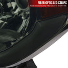 2014-2021 Toyota Tundra LED Bar Factory Style Headlights (Chrome Housing / Smoked Lens)