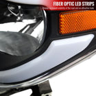 2014-2021 Toyota Tundra LED Bar Factory Style Headlights (Matte Black Housing / Clear Lens)
