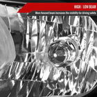 2014-2021 Toyota Tundra Factory Style Crystal Headlights w/ Amber Reflectors (Matte Black Housing / Clear Lens)