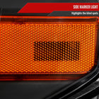 2014-2021 Toyota Tundra Factory Style Crystal Headlights w/ Amber Reflectors (Matte Black Housing / Clear Lens)