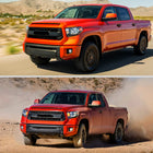 2014-2021 Toyota Tundra Factory Style Crystal Headlights w/ Amber Reflectors (Matte Black Housing / Clear Lens)