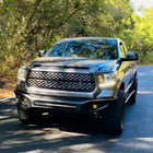 2014-2021 Toyota Tundra Factory Style Headlights w/ LED Light Strip (Matte Black Housing / Clear Lens)