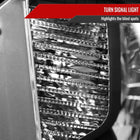 2014-2021 Toyota Tundra Factory Style Headlights w/ LED Light Strip (Matte Black Housing / Clear Lens)