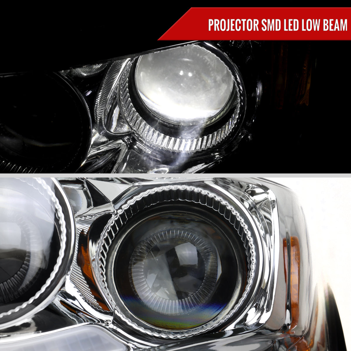 2014-2016 Lexus IS250 IS350 Full LED Project healight (Chrom Housing / Clear lens)