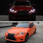 2014-2016 Lexus IS250 IS350 Full LED Project healight (Chrom Housing / Clear lens)
