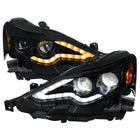 2014-2016 Lexus IS250 IS350 Full LED Project healight (Black Housing / Smoked lens)