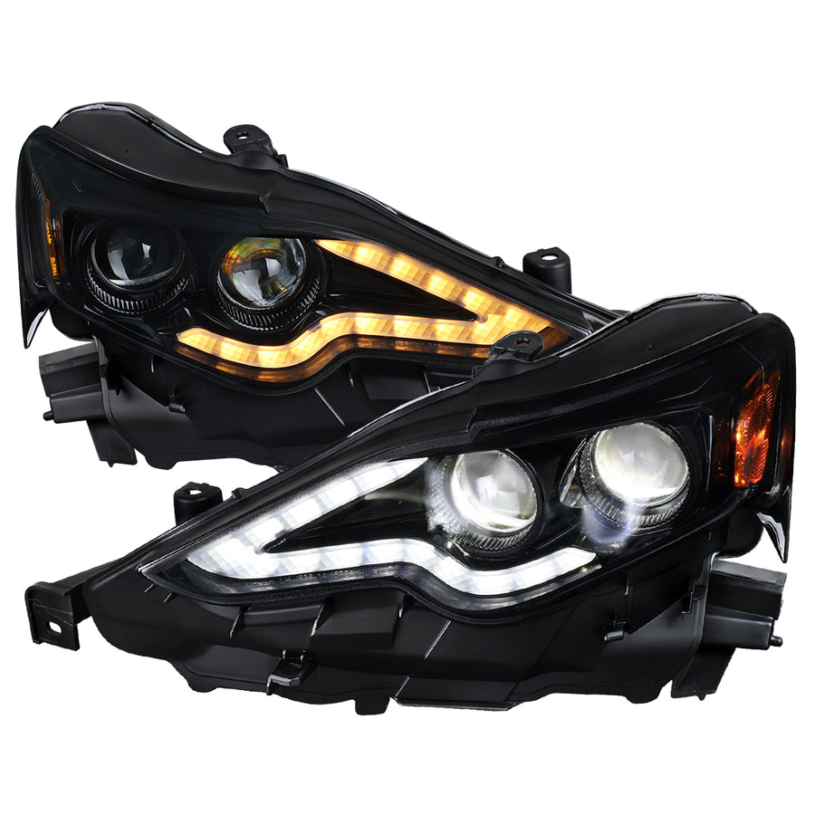 2014-2016 Lexus IS250 IS350 Full LED Project healight (Black Housing / Smoked lens)
