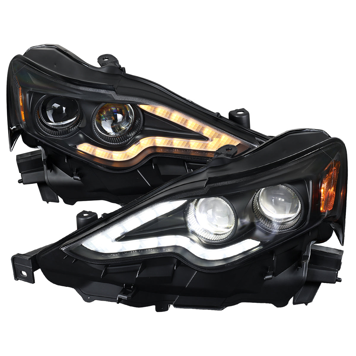 2014-2016 Lexus IS250 IS350 Full LED Project healight (Black Housing / Clear lens)