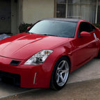 2003-2005 Nissan 350Z Dual Halo Projector Headlights (Chrome Housing/Clear Lens)
