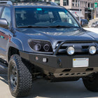 2003-2005 Toyota 4Runner Dual Halo Projector Headlights (Glossy Black Housing/Smoke Lens)