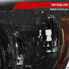 2006-2009 Toyota 4Runner SR5 Limited Projector Style Headlights (Chrome Housing/Smoke Lens)