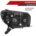 2006-2009 Toyota 4Runner SR5 Limited Projector Style Headlights (Chrome Housing/Smoke Lens)