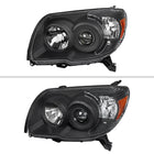 2006-2009 Toyota 4Runner SR5 Limited Projector Style Headlights (Matte Black Housing/Clear Lens)
