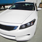 2008-2012 Honda Accord Coupe Dual Halo Projector Headlights (Matte Black Housing/Clear Lens)