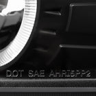 2008-2012 Honda Accord Coupe Dual Halo Projector Headlights (Matte Black Housing/Clear Lens)