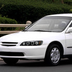 1994-1997 Honda Accord Dual Halo Projector Headlights (Matte Black Housing/Clear Lens)