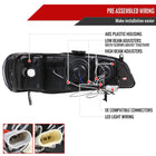 1998-2002 Honda Accord Dual Halo Projector Headlights (Glossy Black Housing/Smoke Lens)
