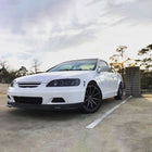 1998-2002 Honda Accord Dual Halo Projector Headlights (Glossy Black Housing/Smoke Lens)