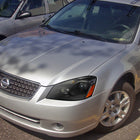 2005-2006 Nissan Altima Projector Headlights w/ Amber Reflectors (Matte Black Housing/Clear Lens)