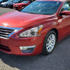 2013-2015 Nissan Altima Sedan Projector Headlights w/ Amber Reflectors (Chrome Housing/Clear Lens)