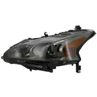 2013-2015 Nissan Altima Sedan Projector Headlights w/ Amber Reflectors (Chrome Housing/Smoke Lens)