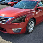 2013-2015 Nissan Altima Sedan Projector Headlights w/ Amber Reflectors (Chrome Housing/Smoke Lens)