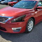 2013-2015 Nissan Altima Sedan Projector Headlights w/ Amber Reflectors (Matte Black Housing/Clear Lens)