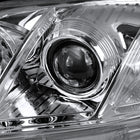 2007-2009 Toyota Camry Factory Style Projector Headlights - Chrome/Clear Lens