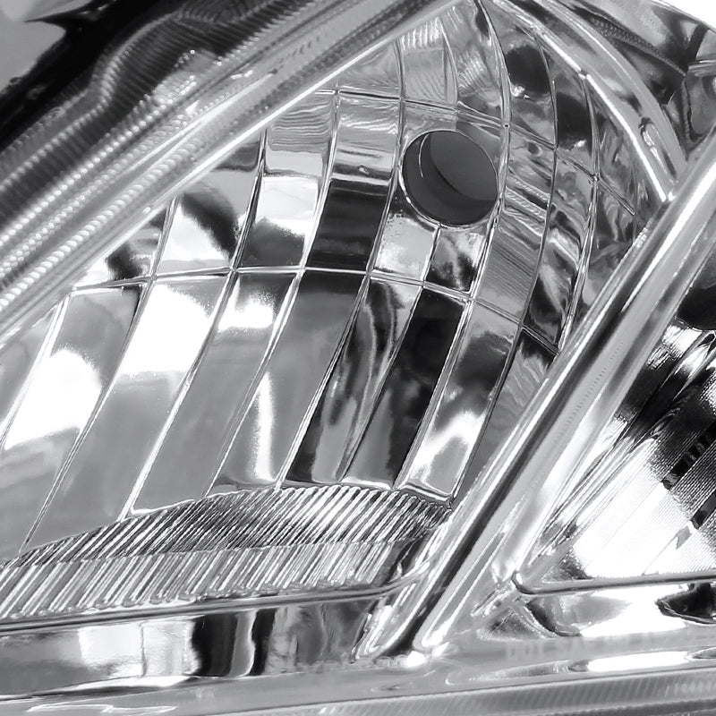 2007-2009 Toyota Camry Factory Style Projector Headlights - Chrome/Clear Lens
