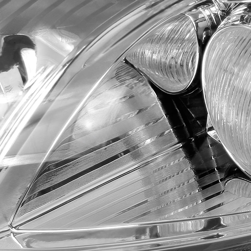 2007-2009 Toyota Camry Factory Style Projector Headlights - Chrome/Clear Lens