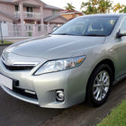 2010-2011 Toyota Camry Factory Style Projector Headlights - Chrome/Clear Lens