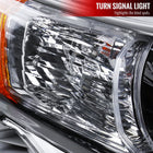 2012-2014 Toyota Camry Projector Headlight w/ Amber Reflector - Passenger Side Only (Jet Black Housing/Clear Lens)