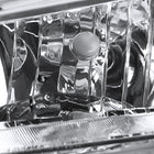 2015-2017 Toyota Camry Projector Headlight w/ Amber Reflector - Driver Side Only (Chrome Housing/Clear Lens)