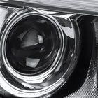 2015-2017 Toyota Camry Projector Headlight w/ Amber Reflector - Passenger Side Only (Chrome Housing/Clear Lens)