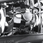 2015-2017 Toyota Camry Projector Headlights w/ Amber Reflectors (Matte Black Housing/Clear Lens)