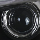 2015-2017 Toyota Camry Projector Headlights w/ Amber Reflectors (Gunmetal Housing/Clear Lens)