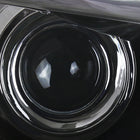 2015-2017 Toyota Camry Projector Headlight w/ Amber Reflector - Passenger Side Only (Gunmetal housing/Clear Lens)